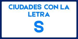 Ciudades con la letra S