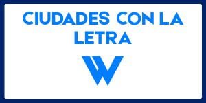Ciudades con la letra W