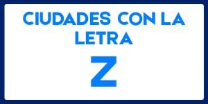 Ciudades con la letra Z
